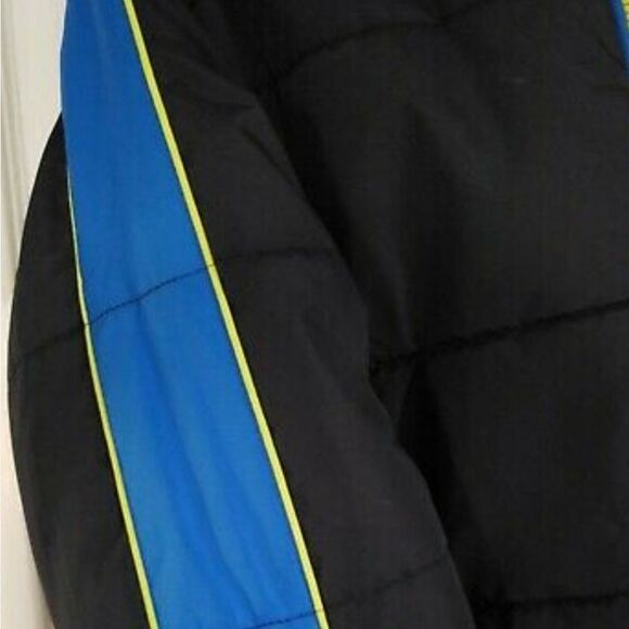 Protection System Black Bubble Jacket Winter Coat Hooded Zip Up Kids Boy… - Picture 2 of 10